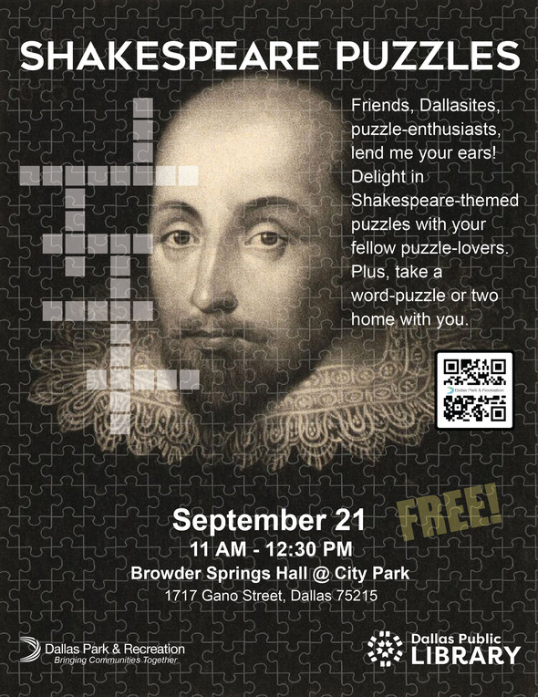 City Park Puzzle Event