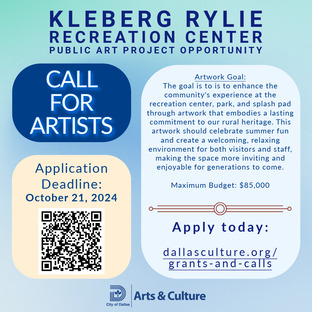 Kleberg Rylie Recreation Center Public Art Project