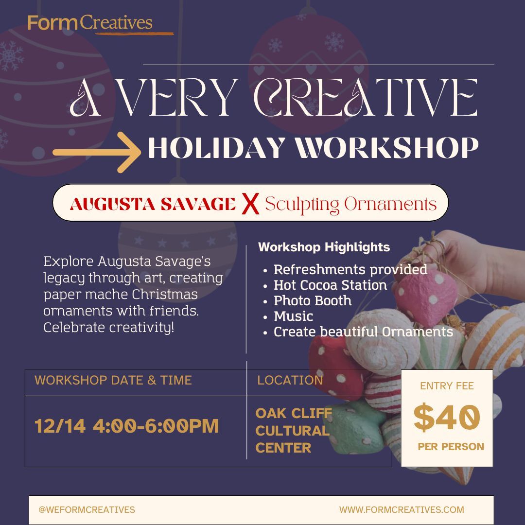 A Very Creative Holiday Workshop