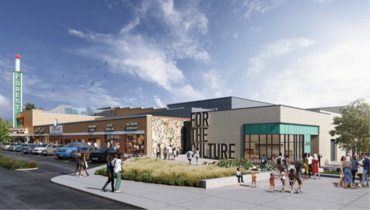 Rendering of reimagined Forest Theater