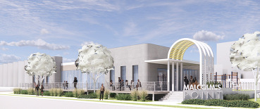 Rendering of new Malcolm's Point Retail Center