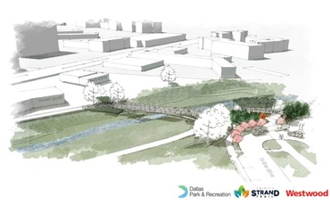 hi line pedestrian bridge rendering