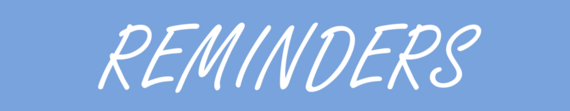 Foster Reminders
