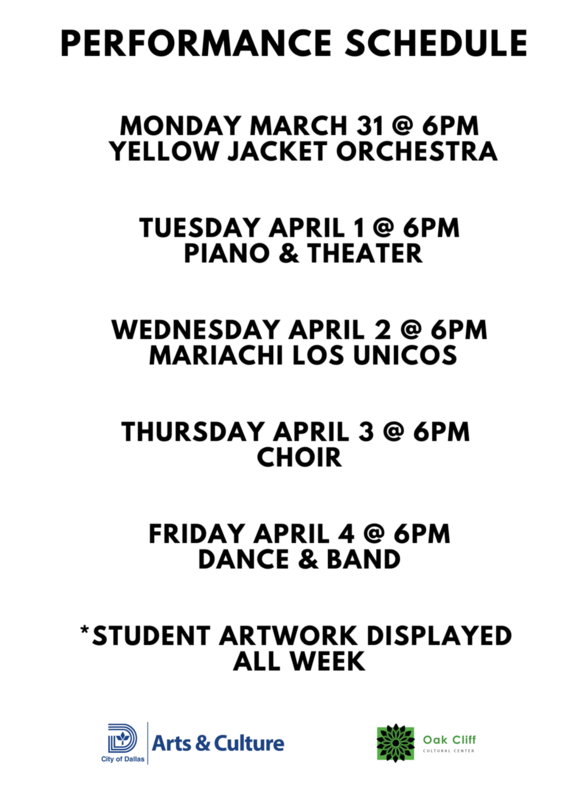 Greiner Week Schedule