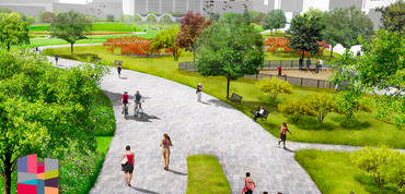 International District Park Rendering