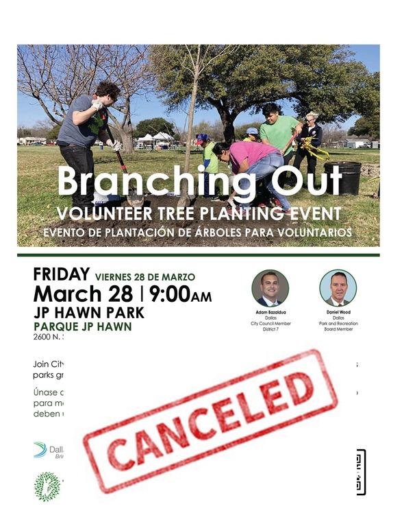 Hawn Park cancellation