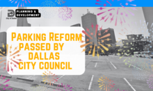 Parking Reform adopted