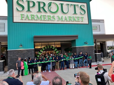 Sprouts ribbon cutting