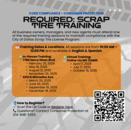 Scrap Tire Training 