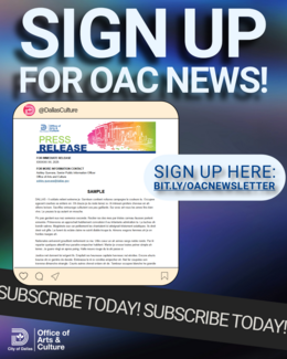 Sign up for OAC news