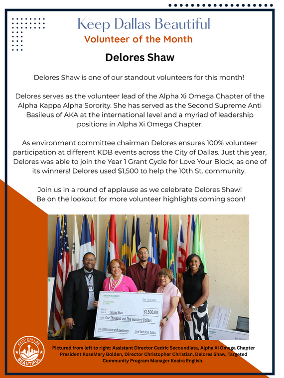 kdb vol of the month 