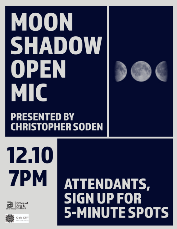 Moon Shadow Open Mic