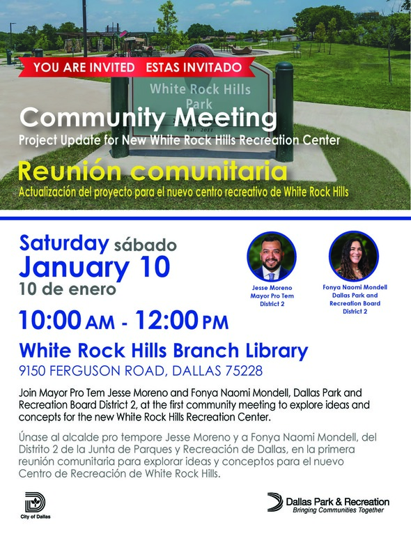 White Rock Community meeting
