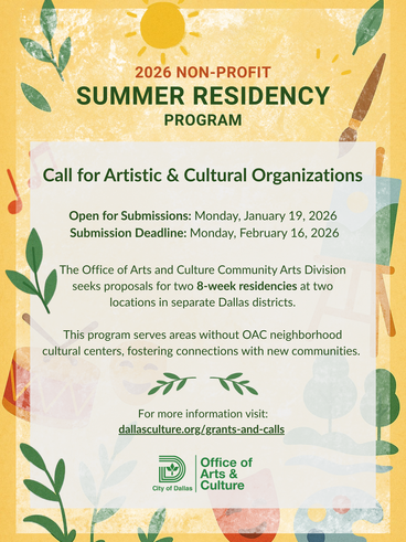 summer residency 2026