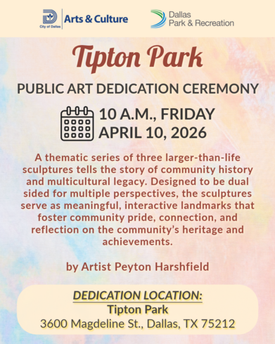 Tipton Park Dedication Flyer ENG