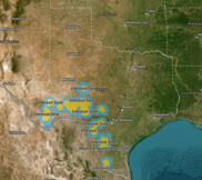 Texas Infested Zones
