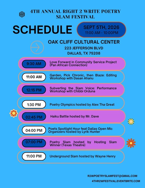 Right 2 Write Fest