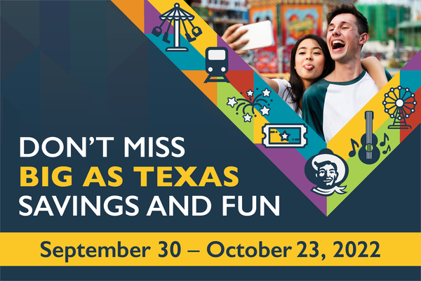 Get Big as Texas Savings with DCTA?s State Fair of Texas  Ticket Combo Deal