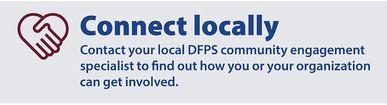 Connect locally - contact your local community engagement staff member