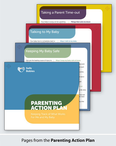 Pages from the parenting action plan (image)