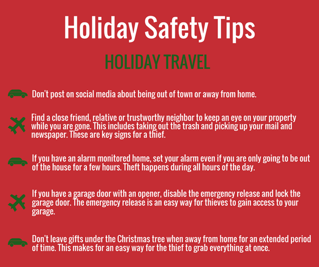 Holiday Travel Safety Tip Sheet