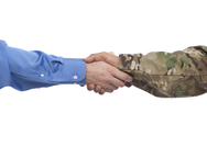 veteran handshake