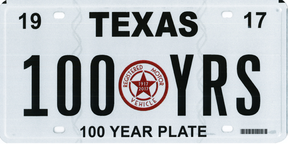 100 Year Plate