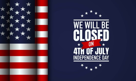 Independence Day July 4 office closed
