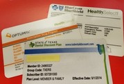 Health insurance cards