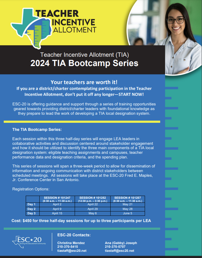TIA Bootcamp Series