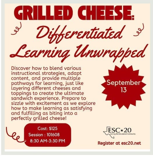 Grilled Cheese: Differentiated Learning Unwrapped