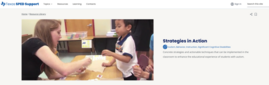 Texas SPED support home page