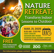 Nature Retreat: Transform Indoor Lessons to Outdoor