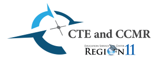 ESC Region 11 CTE & CCMR logo