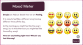 a classroom "mood meter"