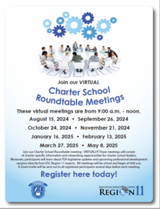 Charter Roundtables Flyer