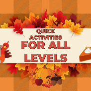 November quick activities for all levels