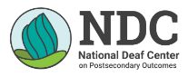 Logo for the National Deaf Center on Postsecondary Outcomes
