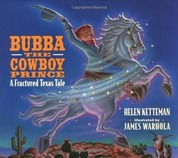 Cowboy waving his hat while riding a horse