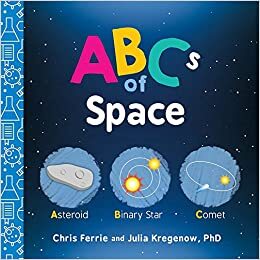 Letters A B C floating in space