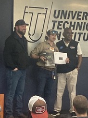 Birdville ISD Welding Student