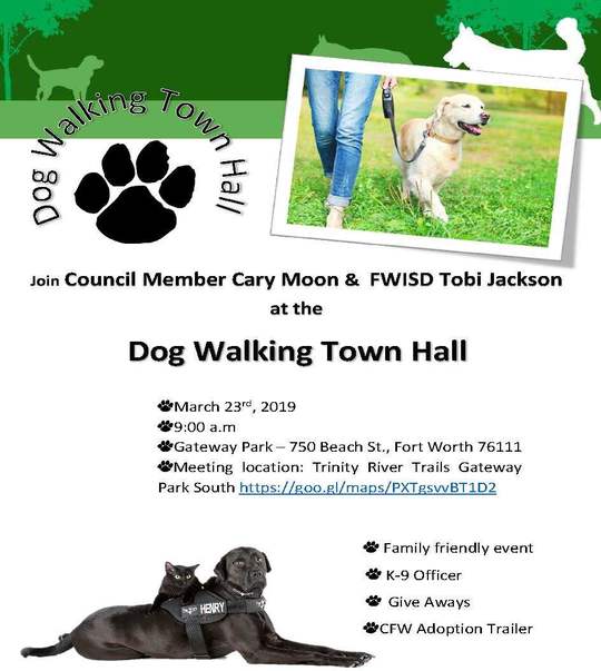 Dog Walking Town Hall