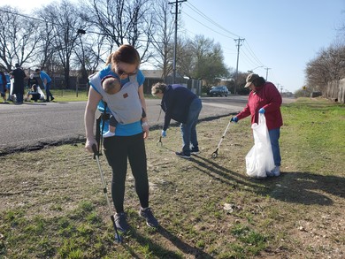 Join us for neighborhood cleanups!