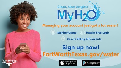 Manage your account with the MyH2O app!