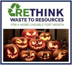 Don't throw your pumpkins in the garbage. Compost!