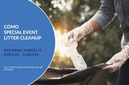 Sign up for the Como neighborhood litter cleanup.