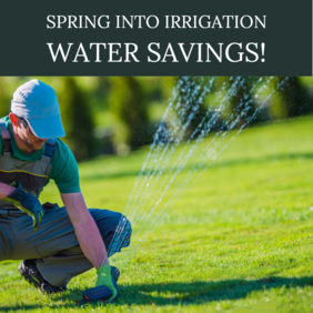 Register for a free evaluation of your sprinkler system, and save water!