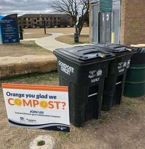 The City's Residential Food Waste Composting Program has 17 collection sites throughout the city.