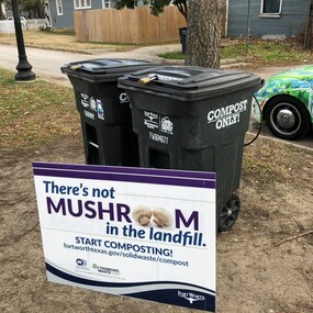 Help us divert waste from the landfill. Check out our Residential Food Waste Composting Program!