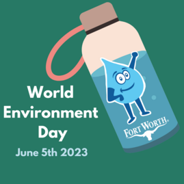 Celebrate World Environment Day by conserving water.